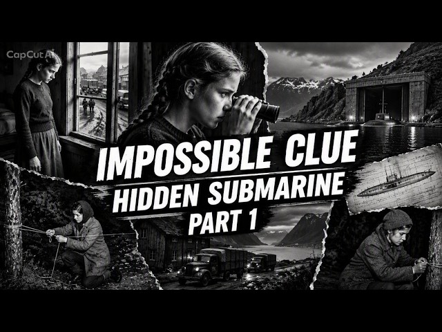 How One Girl’s “Impossible” Clue Exposed a Hidden German Submarine Facility PART 1