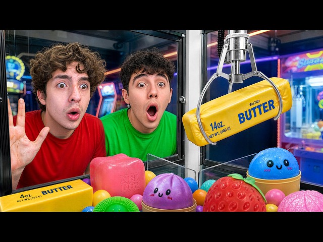I Won VIRAL SQUISHIES in ARCADE MACHINES