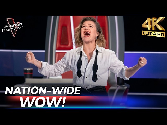 TOP 25 Female Voices That Literally STOPPED the Nation! | Audition Marathon [4K]