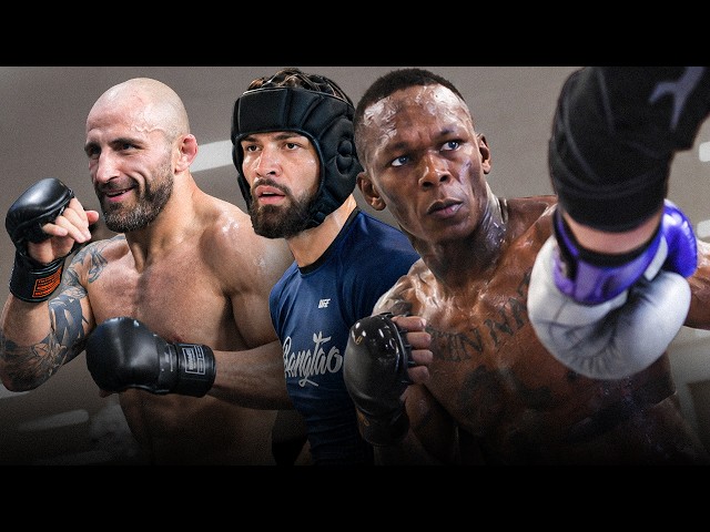 FIGHT CAMP BEGINS 👀 | Israel Adesanya trains with Volk & Ruffy