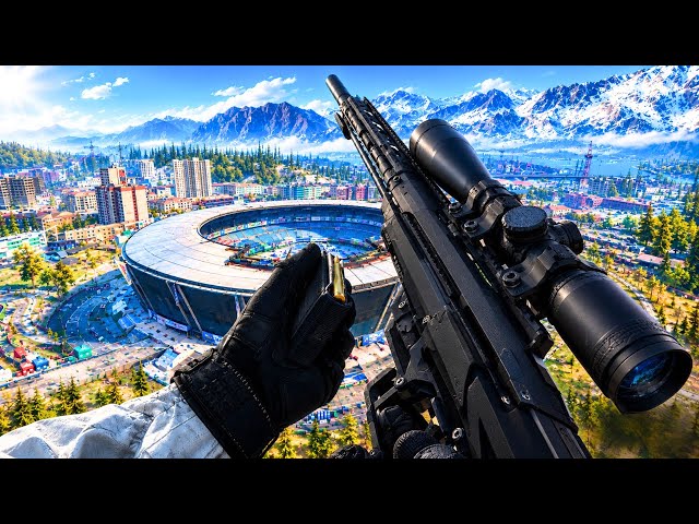 SP-X 80 Sniper 🔥 | COD BO7 Warzone Gameplay on Verdansk | No Commentary