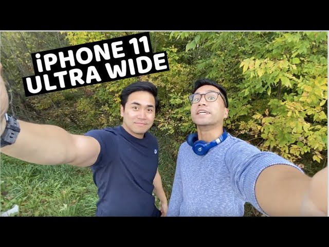 iPhone 11 ULTRA WIDE VLOG TEST *how wide is wide*