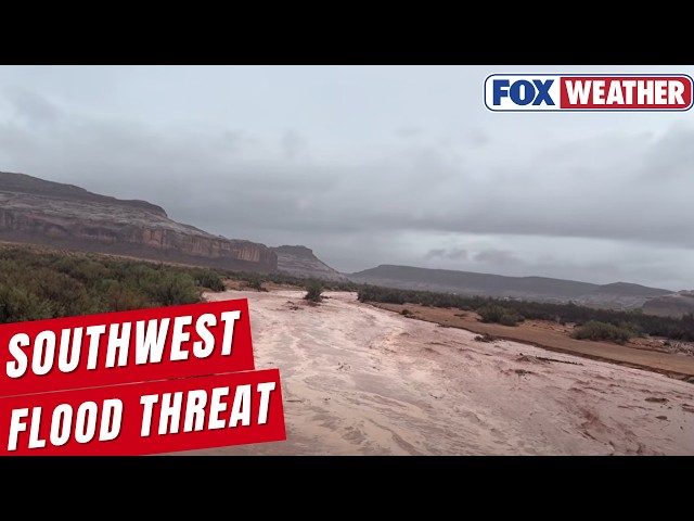 Flood, Severe Weather Threat Targets Four Corners After Arizona's First Tornado Watch In 16 Years