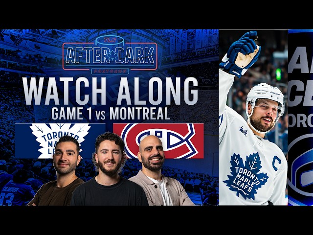 Maple Leafs vs Canadiens WATCH ALONG | Game 1 ft. Zack Phillips, Nick Alberga, and Vick Polatian