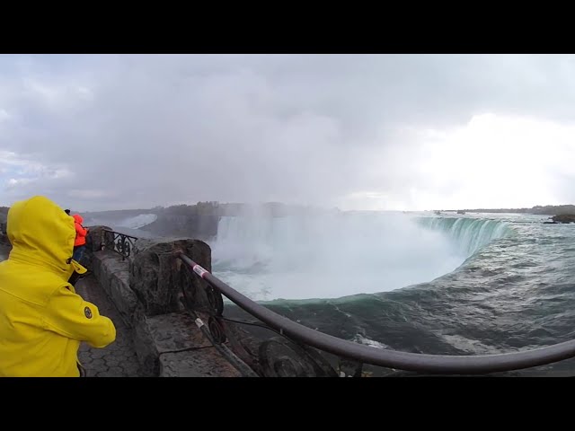 🇨🇦🆕️STAYCATION:©®4K 360° Niagara Falls Ont. Canada/ Cảnh 360 độ thác Niagara Gia Nã Đại