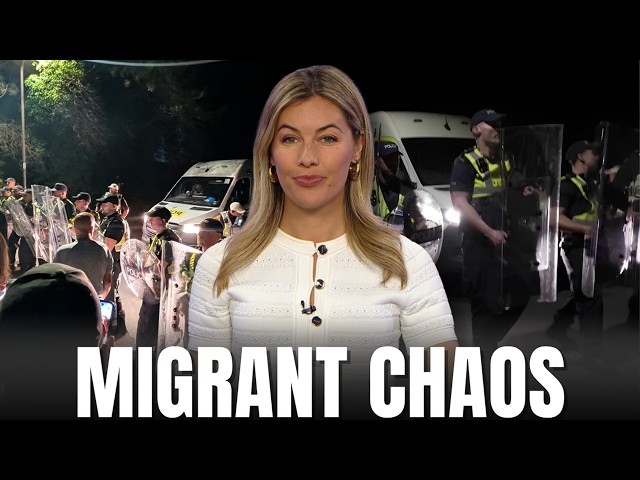 Furious protesters clash with UK police as border crisis spirals out of control