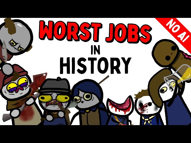 One Hour of the Absolute Worst Jobs in History [NO AI]