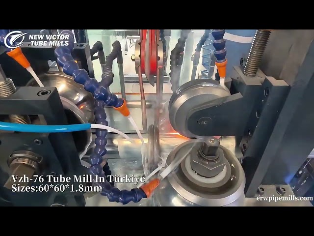 More Than a Tube Mill: VZH-76 Complete Line with Surface Treatment & Marking — Türkiye Customer Site