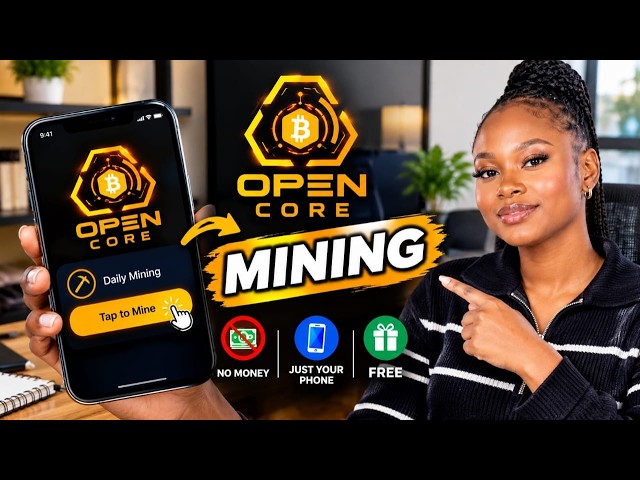 OPEN CORE MINING: Earn OPEN Tokens FREE Every Day,  No Deposit Required