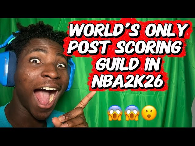 WORLD'S FUNNIEST POST SCORER IN NBA2K26! (FUNNY AF😂)
