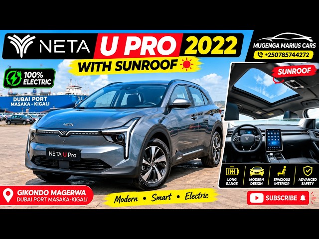 NETA U 2022 WITH SUNROOF 🚘⚡ | Electric Car ifite Design nziza cyane |