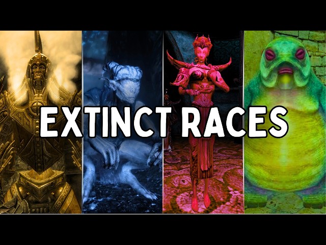 Investigating Extinct Races In The Elder Scrolls Lore