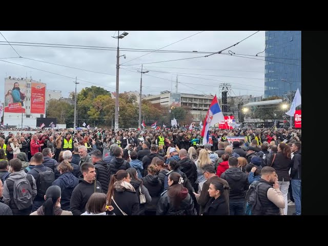 Uživo - Beograd: Svi na Slaviju - Studenti pobeđuju! Vučić van sebe jer stotina hiljada ljudi stiglo