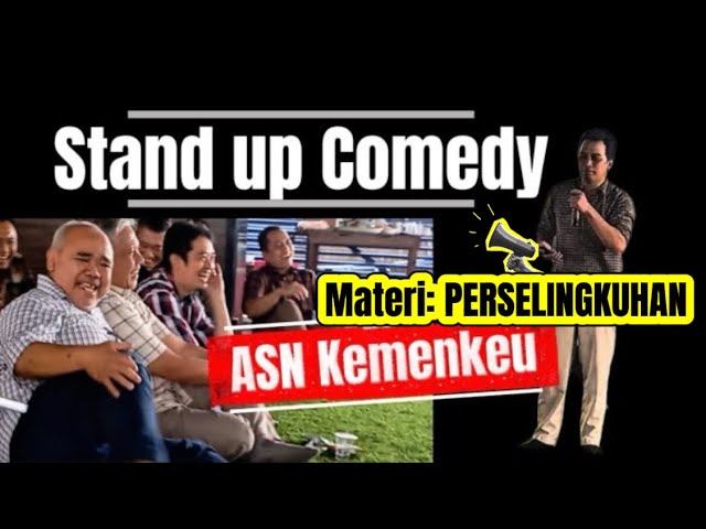 Stand Up Comedy | OPEN MIC ASN BOCAHE MINISTER OF FINANCE PAK PURBAYA