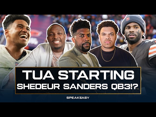 Acho, Shady & Carebear React To Tua Named Starter, Christian Gonzalez PAID! Shedeur QB3? & MORE!