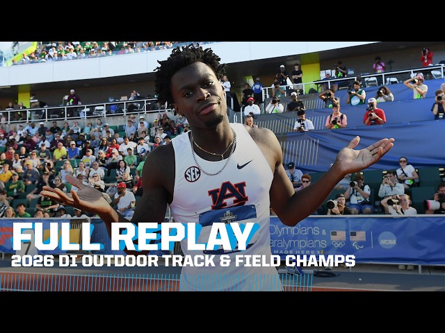 2026 NCAA DI outdoor track and field championships (Men's Day 2) | FULL REPLAY
