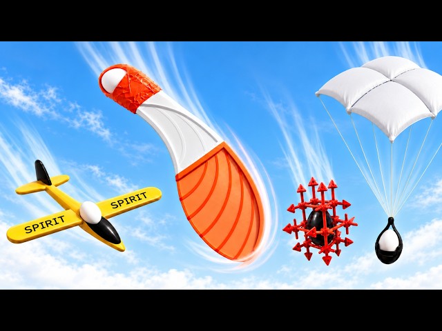 400FT EGG DROP vs 3D Printed Designs