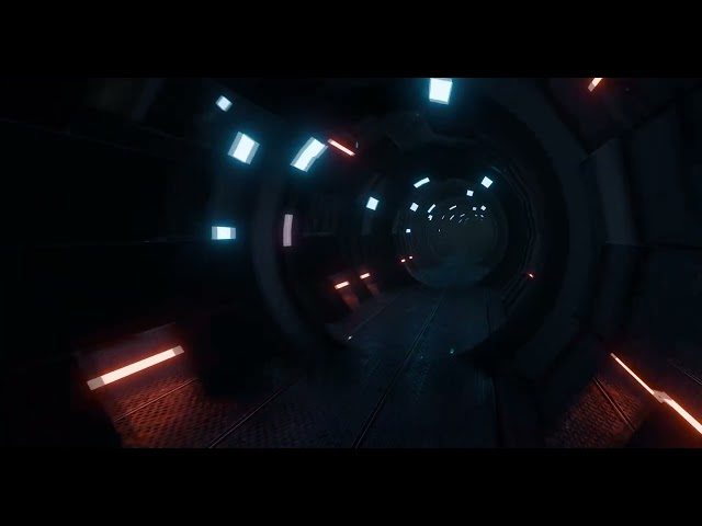 4K Sci-Fi Tunnel Screensaver | 4-Hour Seamless Loop