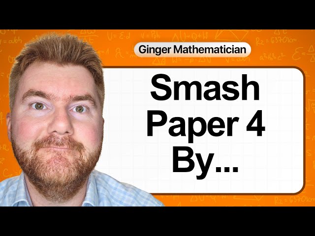 ​URGENT: Watch This Before iGCSE Maths Paper 4! 🚨 (October 2026)