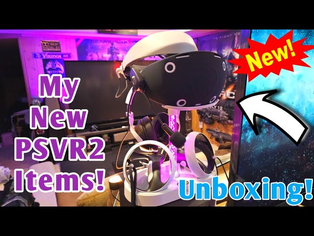 My new PlayStation VR2 Accessoires! [PSVR2] - Unboxing
