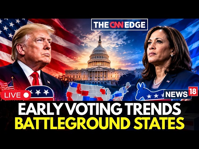 LIVE | US Midterms Countdown: Early Voting Trends Offer A First Look At Voter Turnout | Trump | N18G