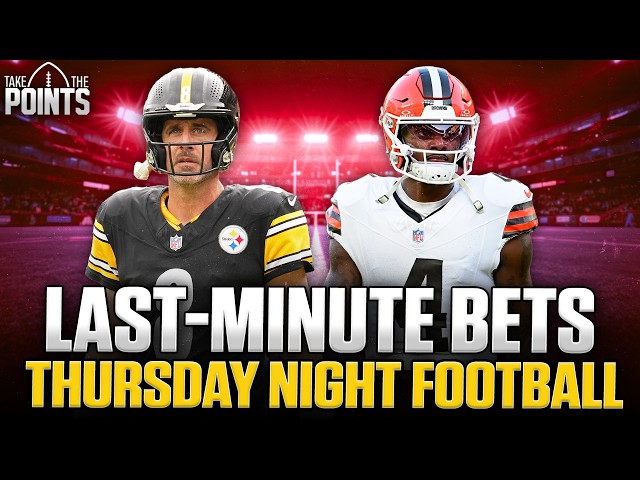 Steelers vs. Browns Picks: Player Props and BEST BETS!