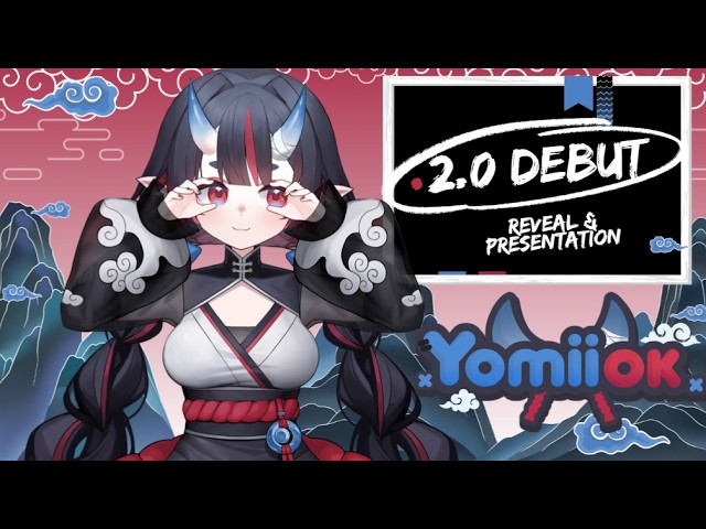 so I accidently became a 2.0 Vtuber 👹💙 || YOMIIOK