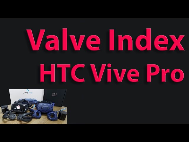 Valve Index vs HTC Vive Pro - разобрались что лучше брать! (акция закончена)