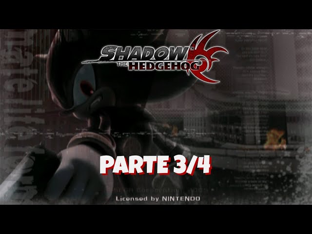 Me irritei. SHADOW THE HEDGEHOG (2005) Parte 3 - Jogo Completo em HDR