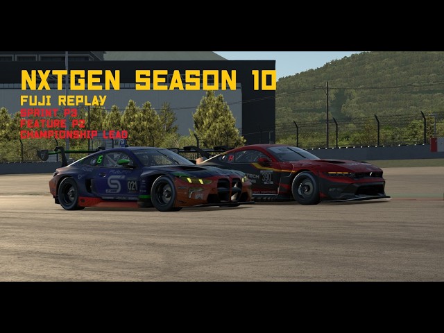 Rampage Live | NXTGEN S10 Fuji Replay – P2 Finish & Team CSA Leads the Championship! 🔥