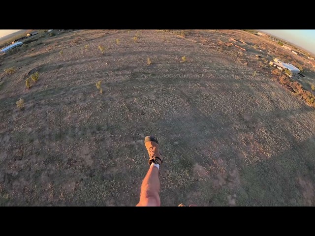 Fall paramotor flight 