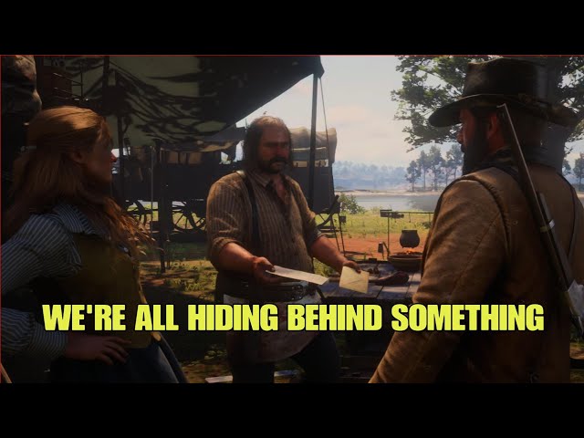 You're Reading His Mail Now? - Red Dead Redemption 2