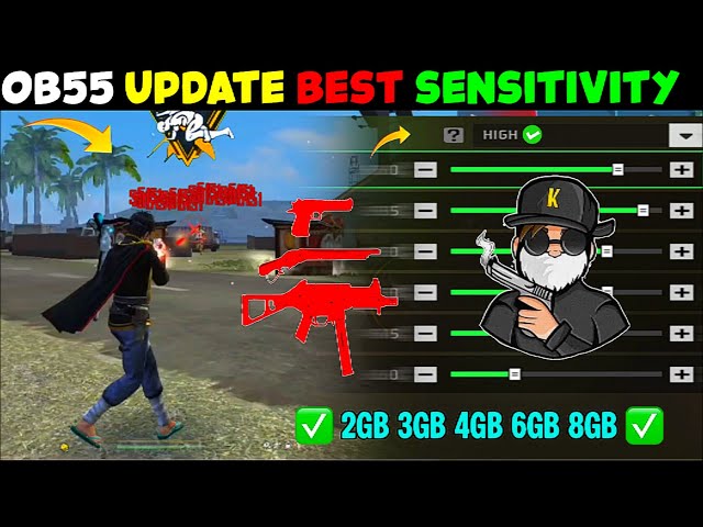 Free Fire Headshot Setting After Ob54 Update 2026⚡Best Sensitivity Settings ⚙️| Sensitivity Setting 
