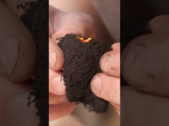 The Medieval Breakthrough: Char Cloth and Fire