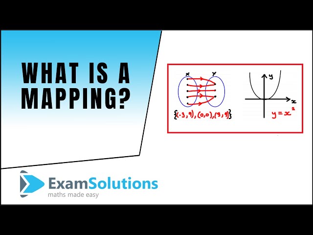What is a Mapping? | ExamSolutions
