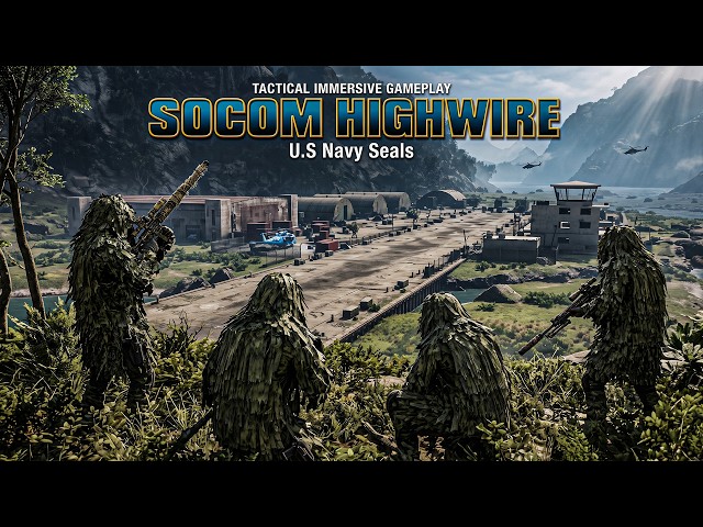 SOCOM U.S NAVY SEALs - Spec Ops Ghillie Sniper Mission | Immersive Stealth - No HUD
