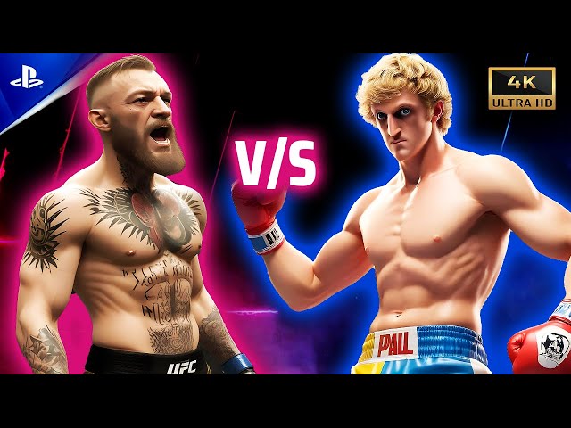 Conor McGregor vs Logan Paul in the Ultimate UFC Showdown