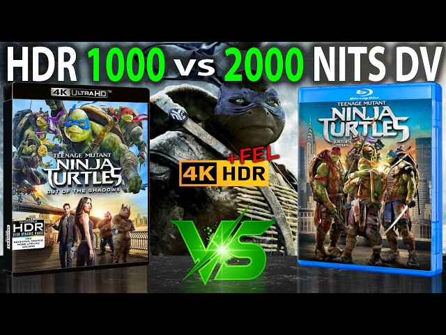 4K UHD HDR Blu-ray Breakdown | Teenage Mutant Ninja Turtles 2014