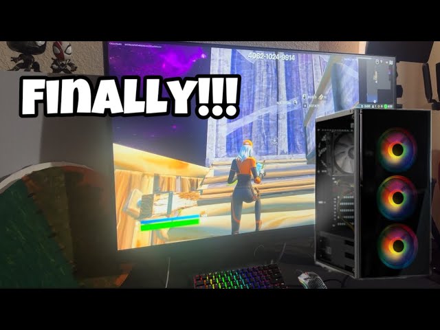 I GOT MY FIRST PC !!!