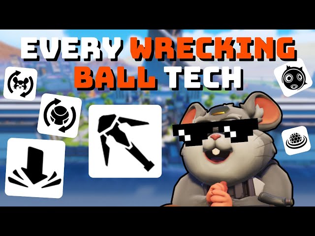 Every Wrecking Ball Tech (as of March 2024)
