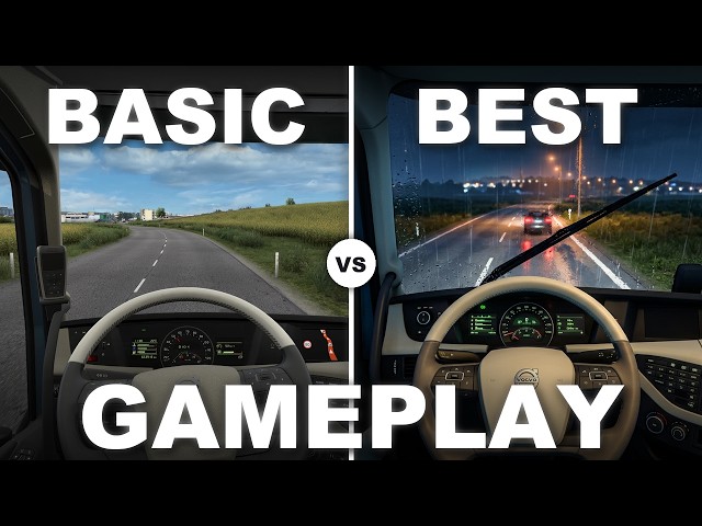 59 ETS2 Realistic SETTINGS and MODS That Transform your Gameplay