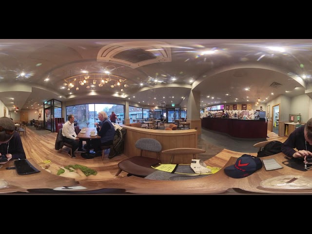 IRL 360 Degree Stream: Chilling in Costa Coffee