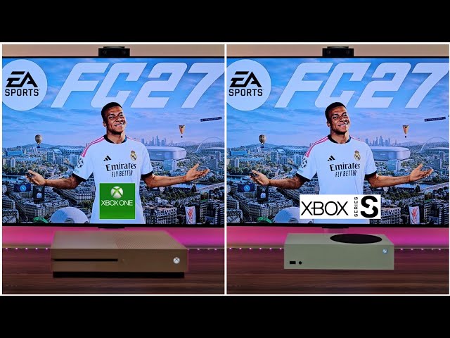 EA FC27 (Xbox One S Vs Xbox Series S)
