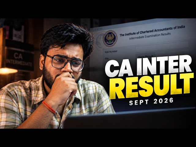 CA Inter September 2026 Result!🔥 | My Family's Emotional Reaction❤️