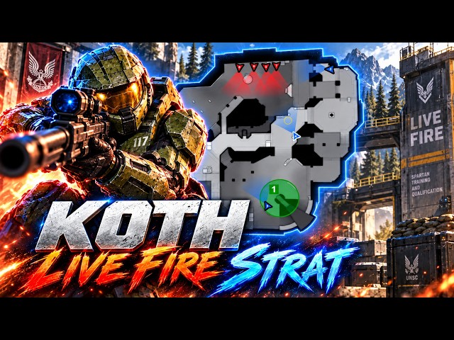 The BEST KOTH Live Fire Strategy | Halo Infinite Team Guide