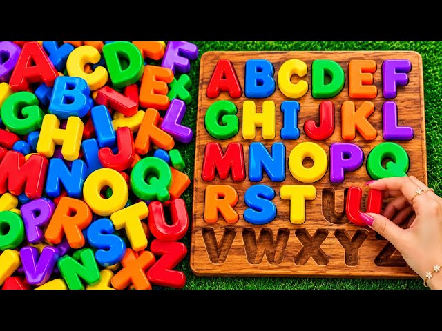 🧩 Alphabet Puzzle Challenge for Kids | Learn ABC A to Z🌈 | ABC Puzzle Game for Toddlers