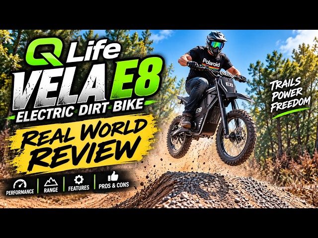 Q Life Vela E8 Electric Dirt Bike Review – How Good Is It REALLY?