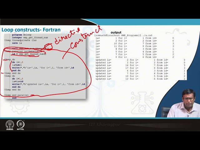 Lec16: Essentials of OpenMP Programming (continued) #swayamprabha