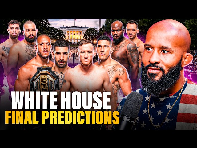 "WHO WINS TOPURIA vs GAETHJE?!" | UFC FREEDOM 250 FINAL PREDICTIONS!