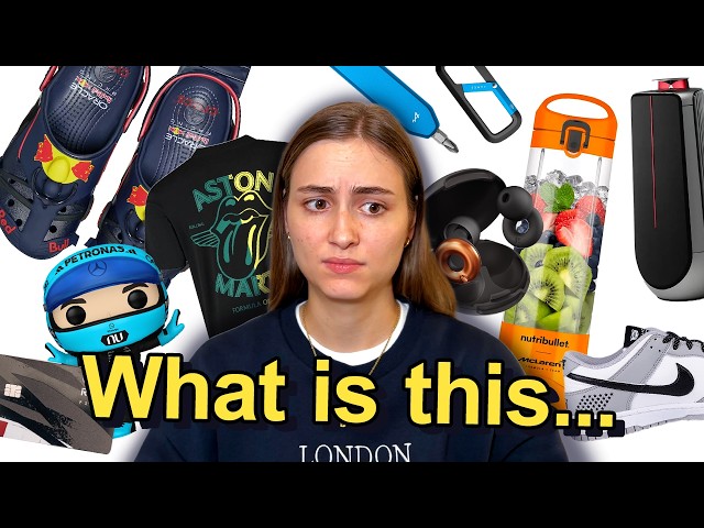 Ranking F1 Teams Based on Their WEIRDEST Merch Collab